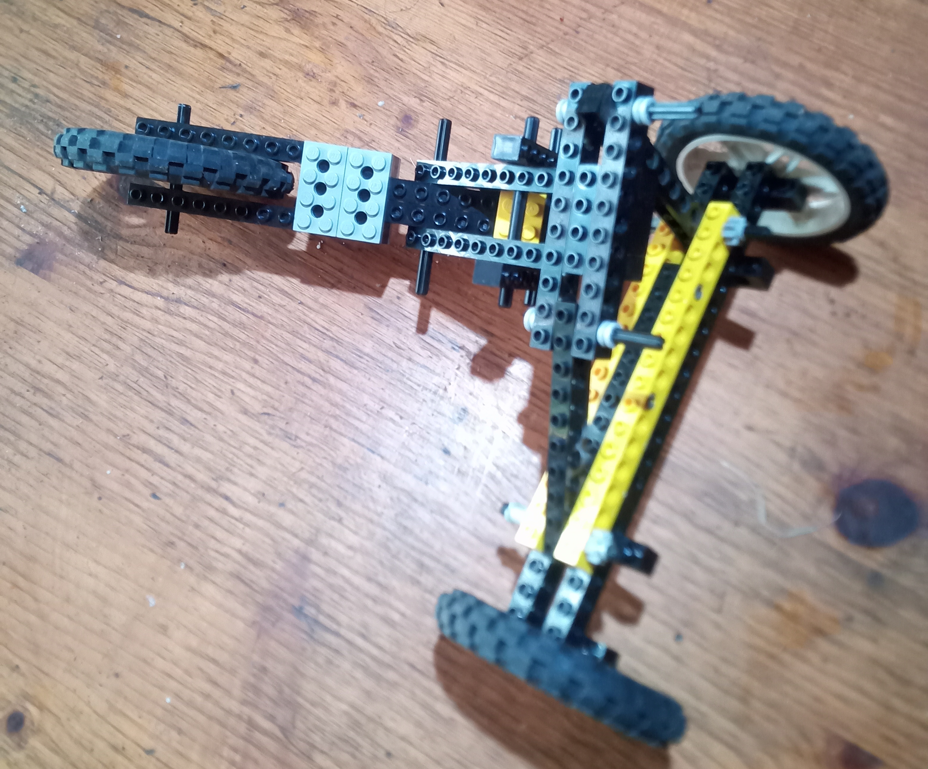 Lego prototype of the tricycle